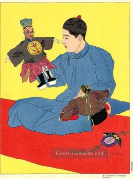 Chinesische Werke - Marionetten Chinoisen chinois 1935 China Themen